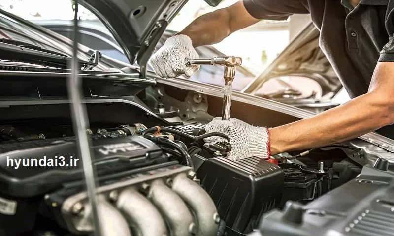 تعمیر موتور هیوندا - رفع نقص انجین HYUNDAI